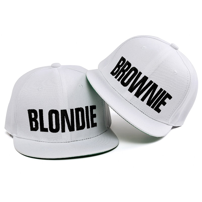 BLONDIE & BROWNIE Women Snapback Caps