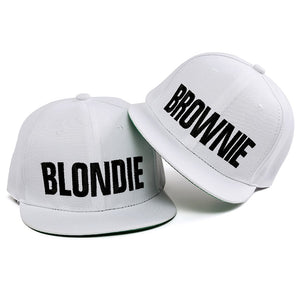 BLONDIE & BROWNIE Women Snapback Caps