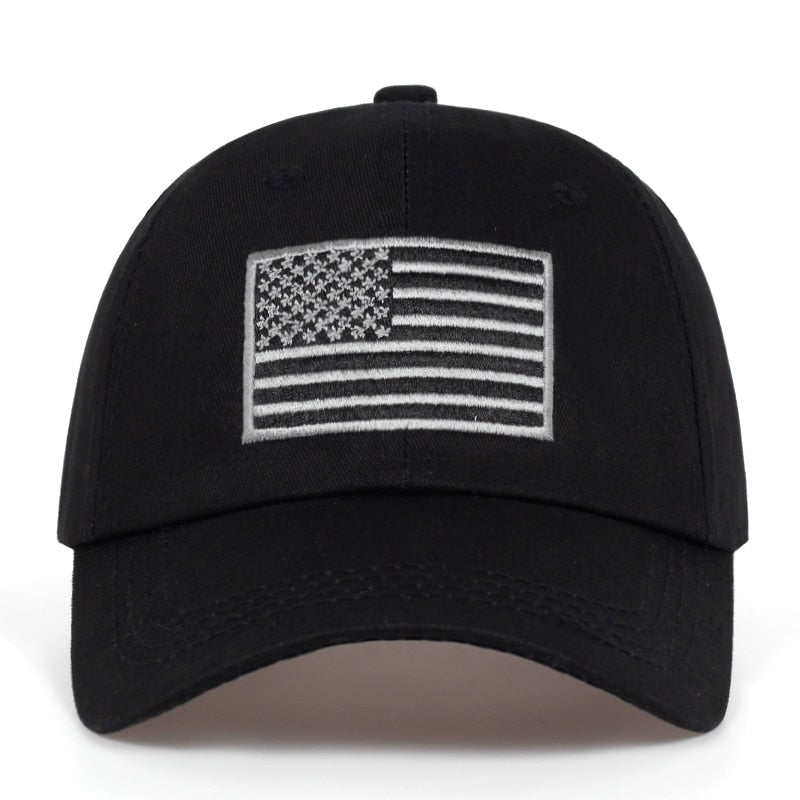 High quality American flag embroidery cap
