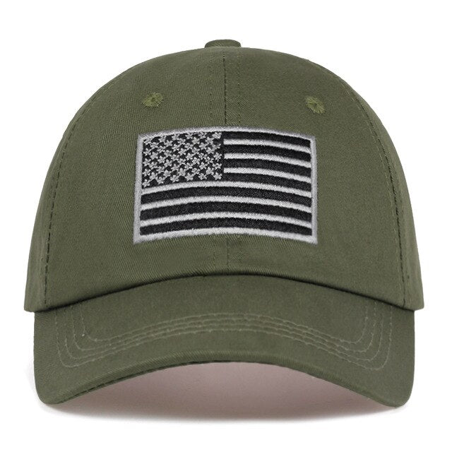 High quality American flag embroidery cap