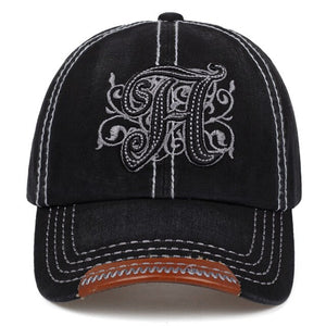 High quality fashion letter embroidered baseball cap