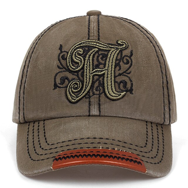 High quality fashion letter embroidered baseball cap