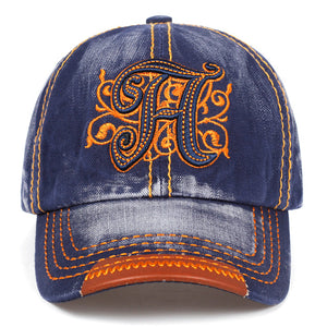 High quality fashion letter embroidered baseball cap
