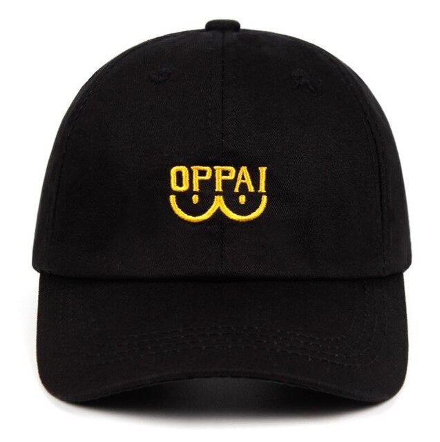OPPAI Baseball Cap 100% Cotton ONE PUNCH MAN Saitama Dad Hat