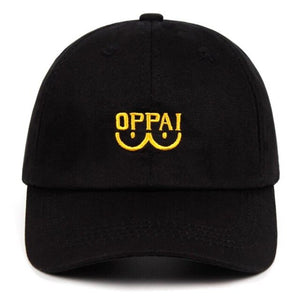 OPPAI Baseball Cap 100% Cotton ONE PUNCH MAN Saitama Dad Hat