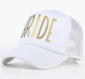 VORON Gold Print BRIDE TRIBE Mesh Baseball Cap