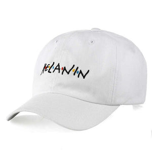 2019 New MELANIN Letter embroidery baseball Cap