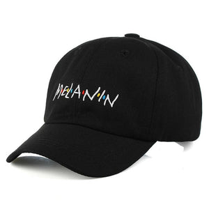 2019 New MELANIN Letter embroidery baseball Cap