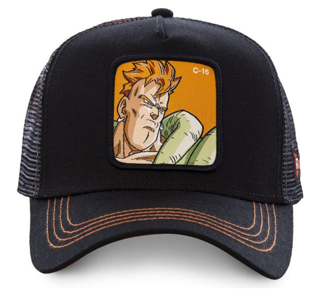 New Anime Dragon Ball 12 Styles Roles Mesh Hat